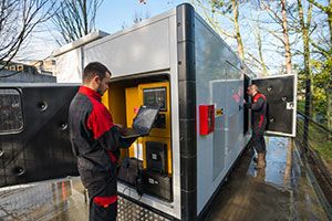 Controle charge groupe électrogène