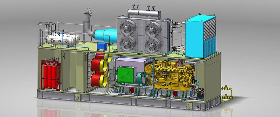 NOPL OML 58 – MAIN GAS ENGINE GENERATOR PACKAGE - Eneria