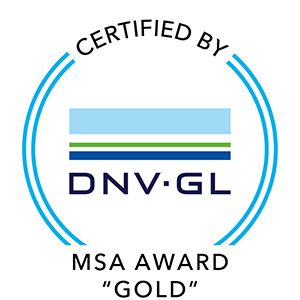 Certification Eneria - MSA Award Gold