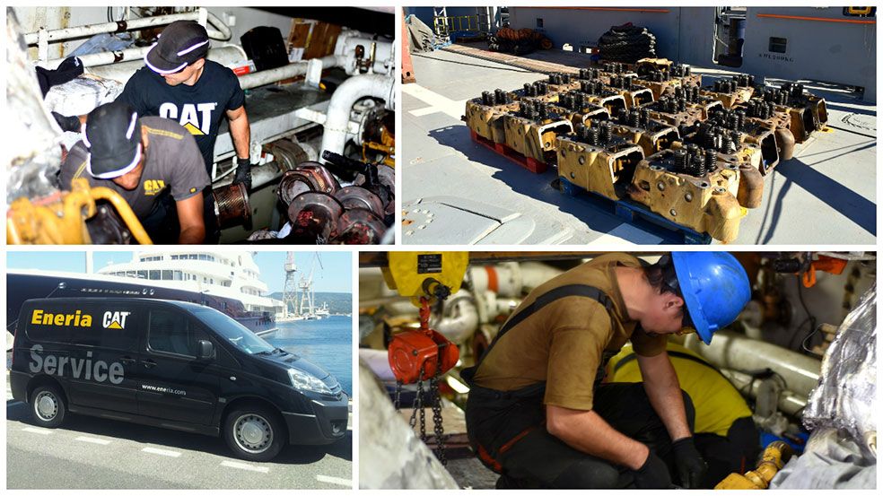 Maintenance moteurs marins Cat®