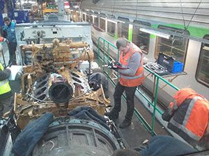 Maintenance moteurs industriels et ferroviaires
