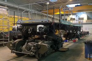 Modernisation locomotive V211 Néo - Avancement 04 2017