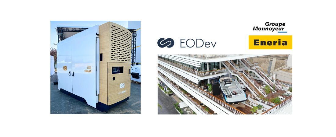 EODev et ENERIA franchissent un nouvelle étape dans  le déploiement de solutions hydrogène